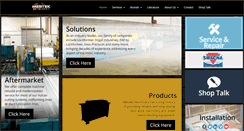 Desktop Screenshot of mestekmachinery.com